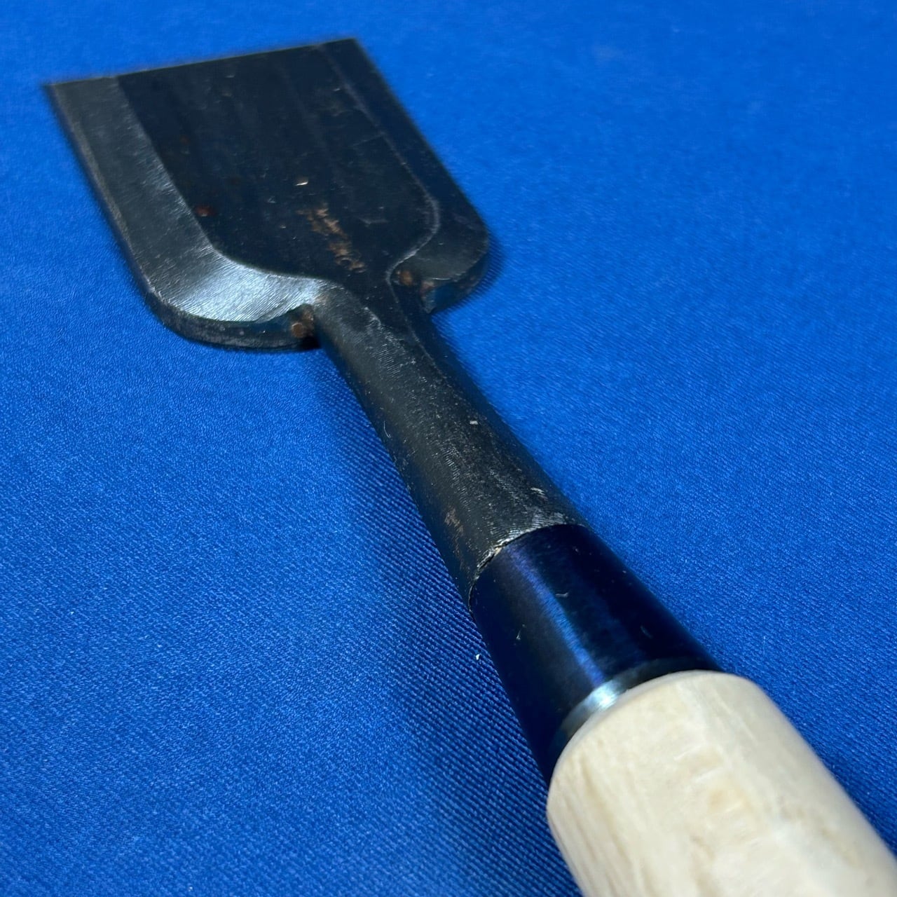 船津舟弘 槍鉋 2本組　箱入 完売>舟弘作 元寿舟弘 本突鑿 2本組〈全長645mm 刃幅48mm / 24mm
