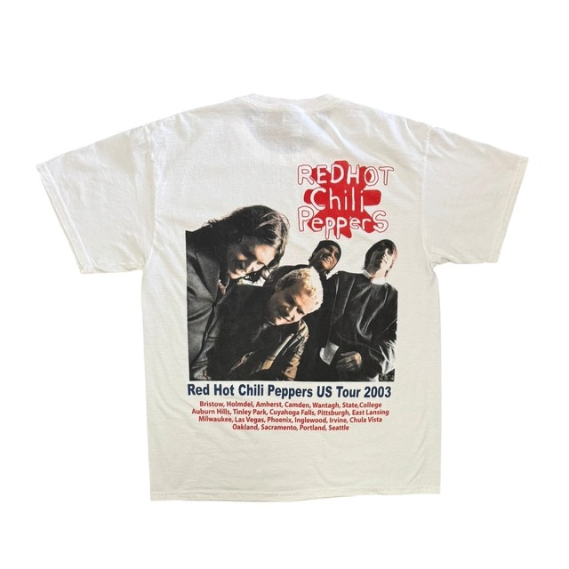 00s Red Hot Chili Peppers US Tour 2003 T-shirt (L)