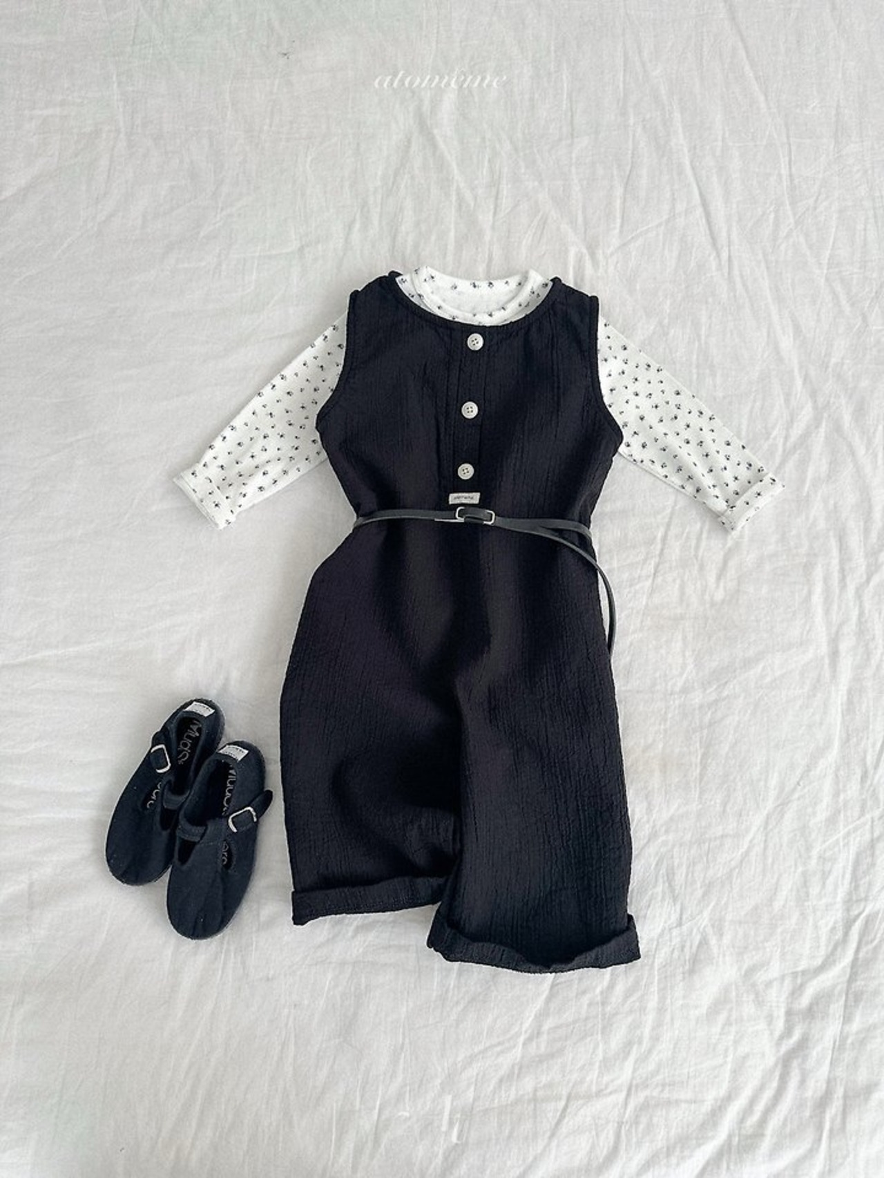 韓国子供服 / Atomeme / 26Autumn / Mushroom Overall / 秋服 *S~XL*