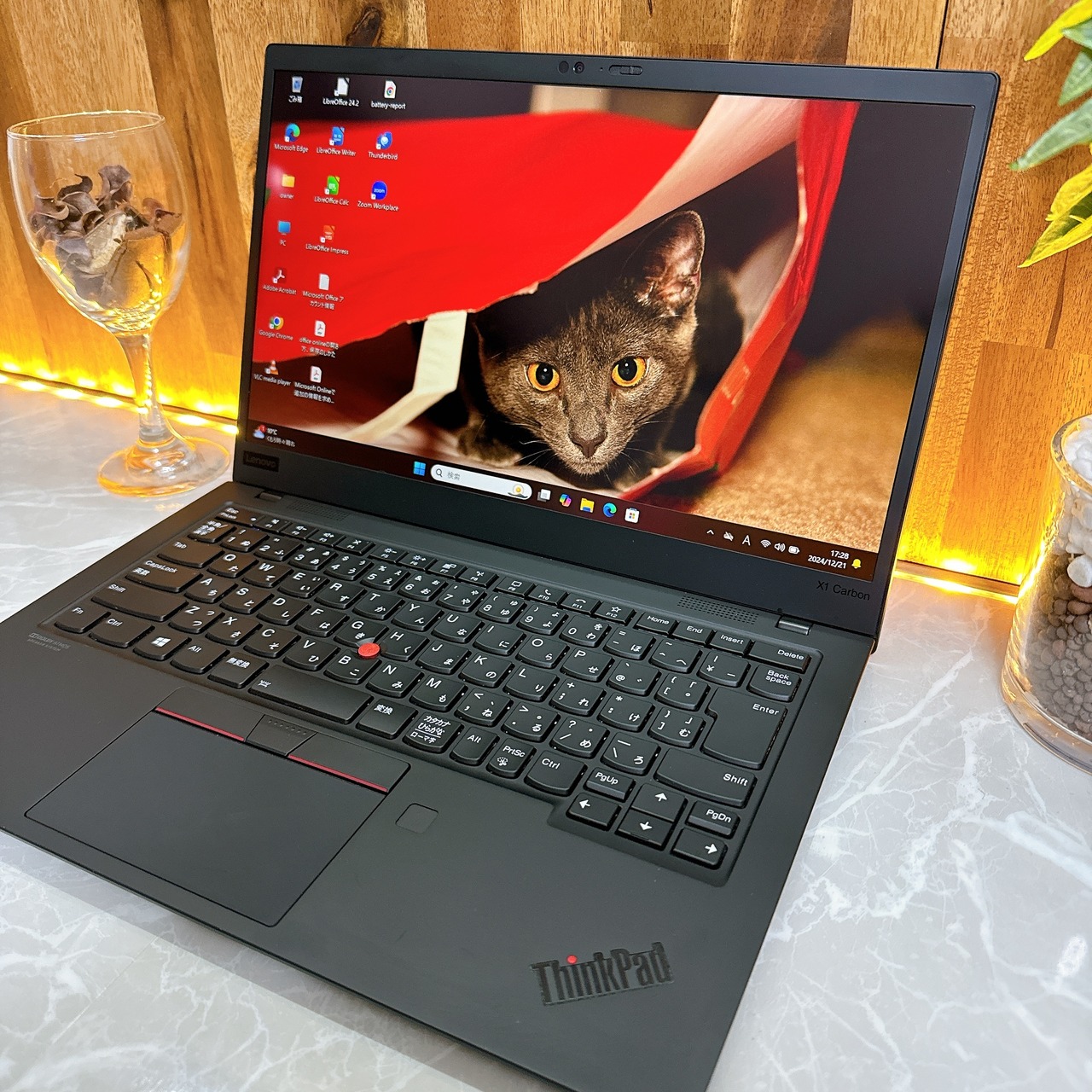 美品・高性能/Lenovo ThinkPad X1 Carbon/LTEモデル/メモリ16GB/SSD1TB/タッチパネル式/ノートパソコン