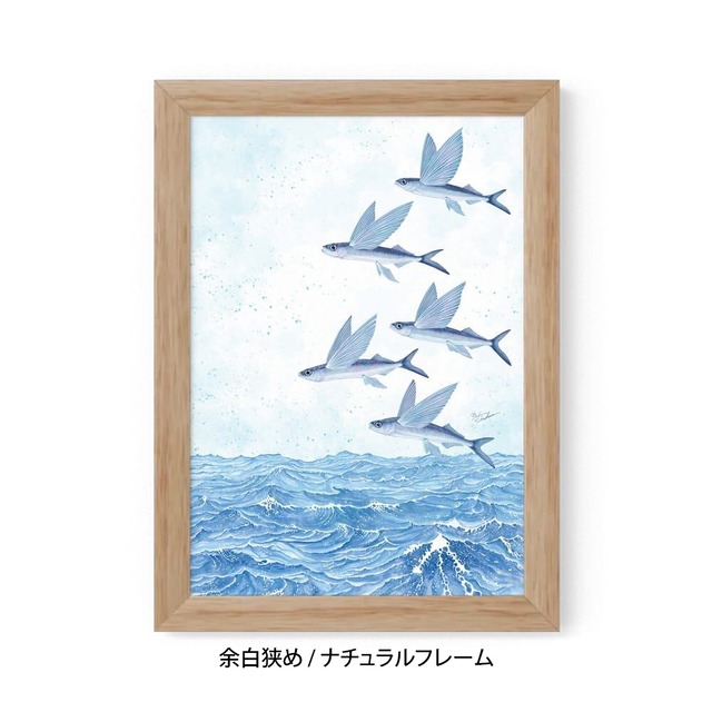 A5｜魚翔海図（ぎょしょうかいず）（フレームあり）