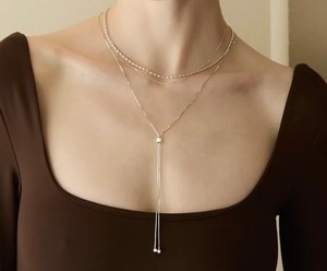 LONG SNAKE NECKLACE n009