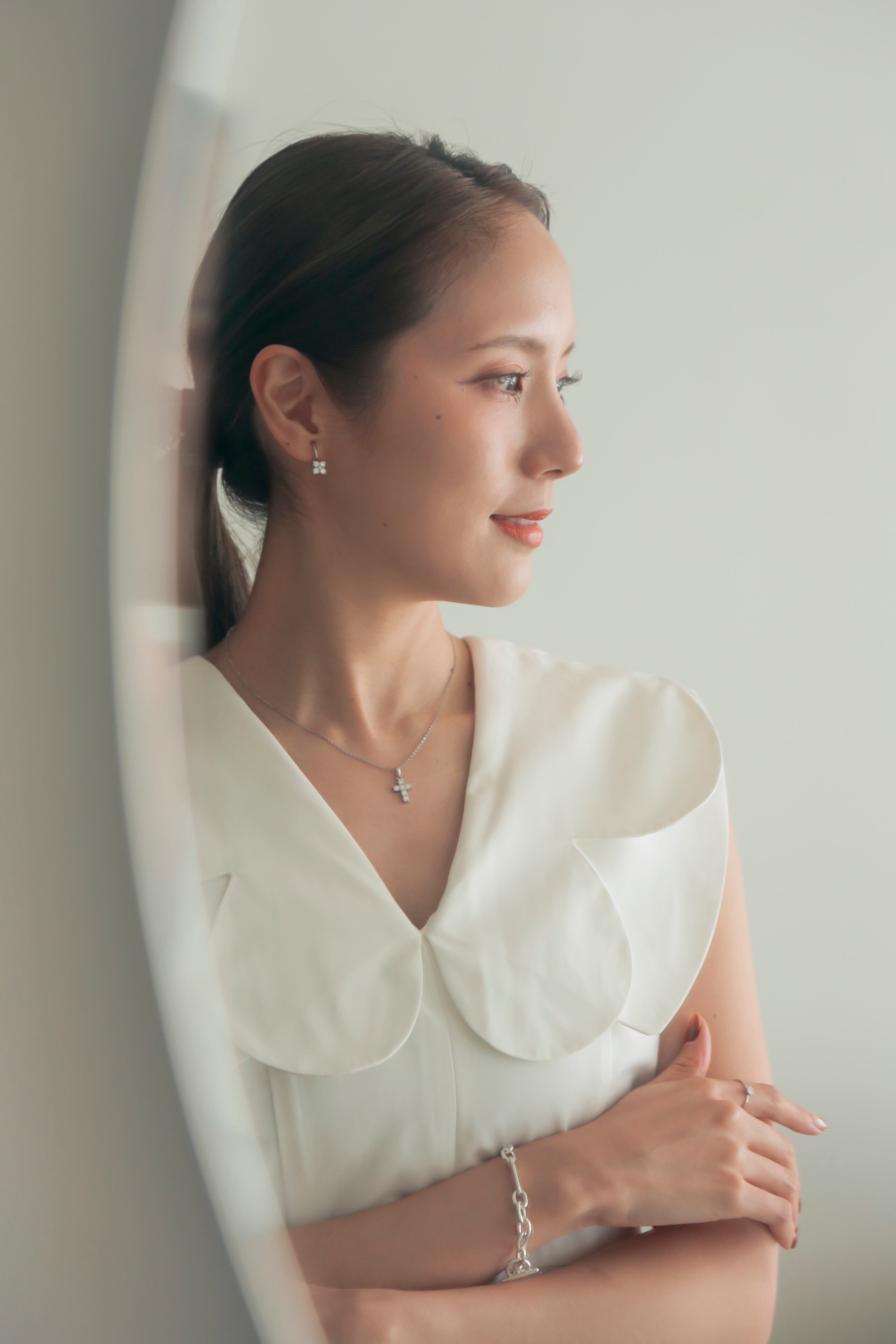 フラワーピアス