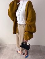 【新作5%OFF・3日間】Over-fit Cotton Cardigan_4colors