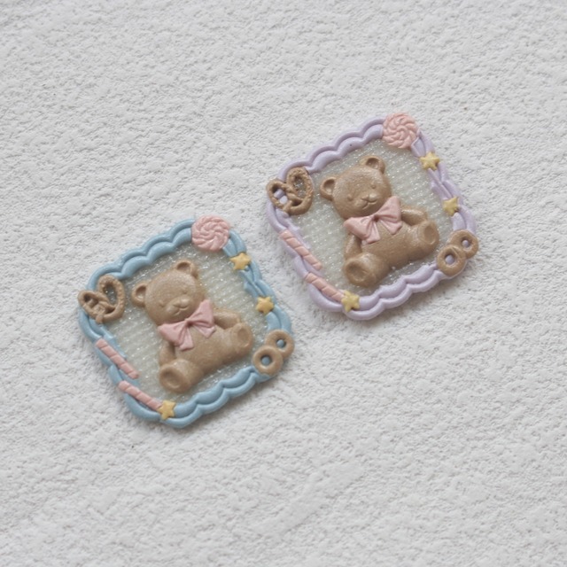 ??【お茶会】Wax Seal Stamp│Bear biscuits