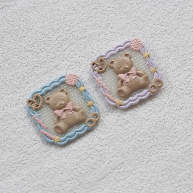 【SELECT】Wax Seal Stamp│Bear biscuits