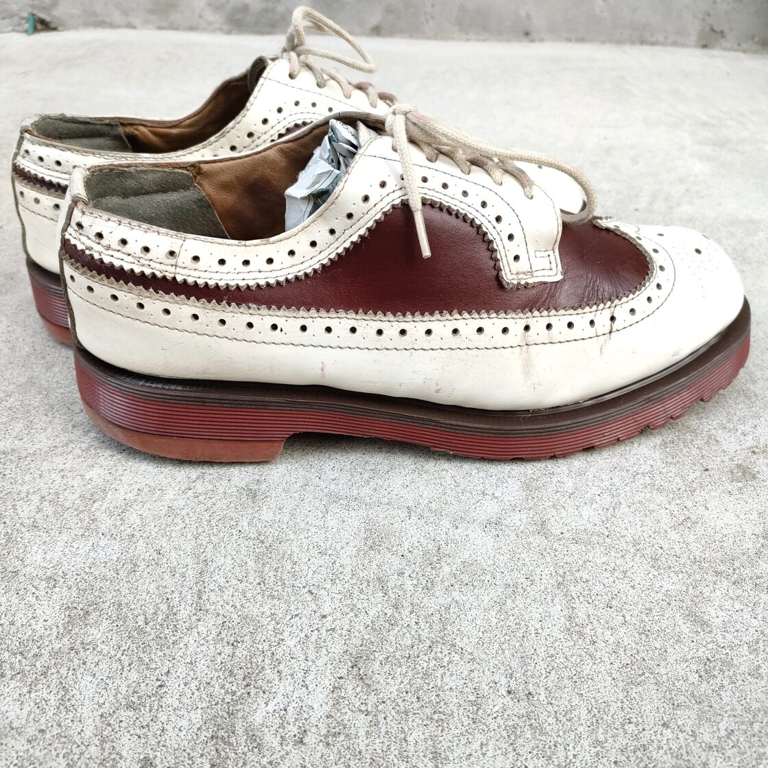○ドクターマーチンDr.Martens/古着/5ホール/BENソール/バイカラー 