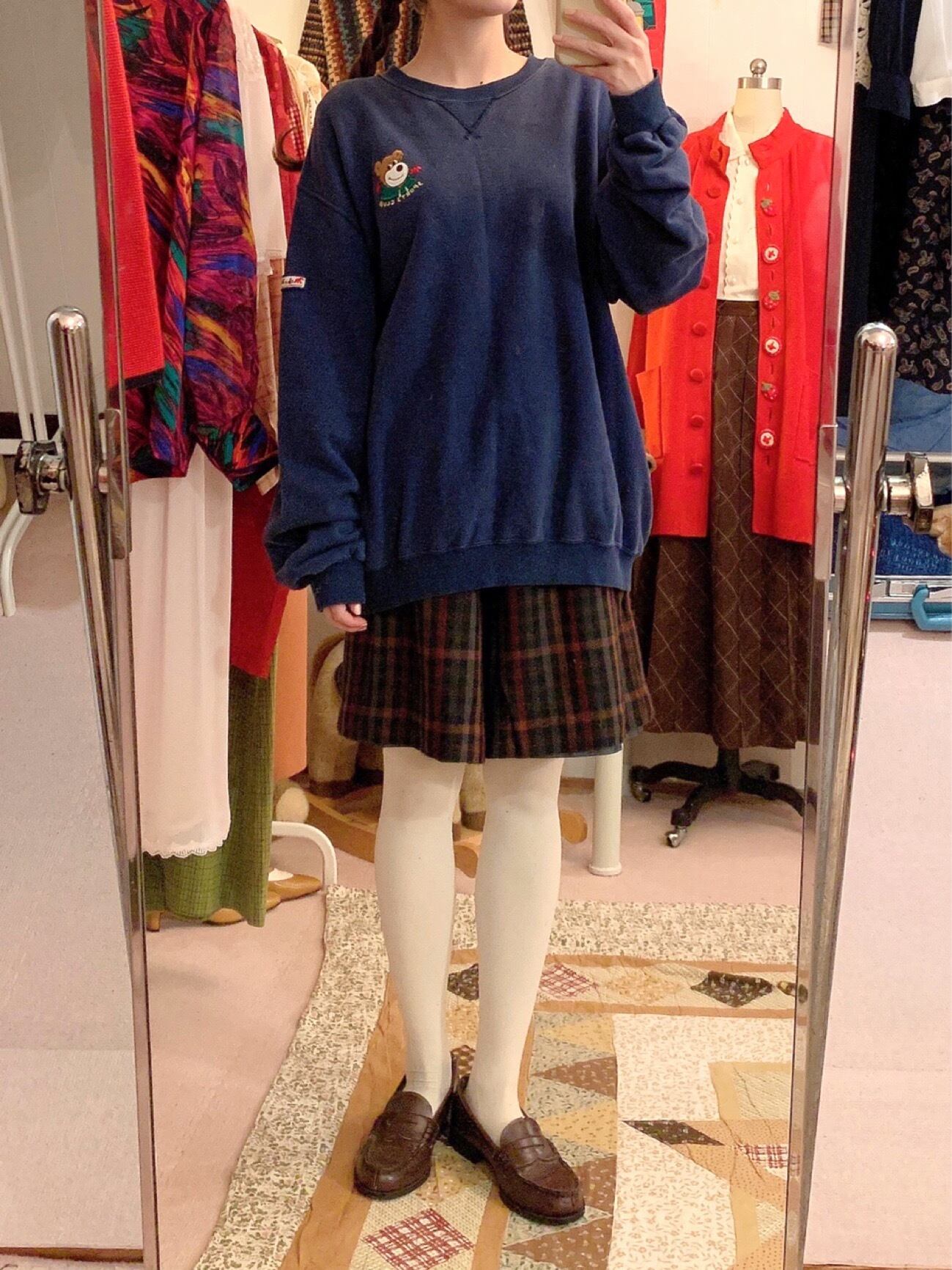 MIKIHOUSE / bear wappen sweat