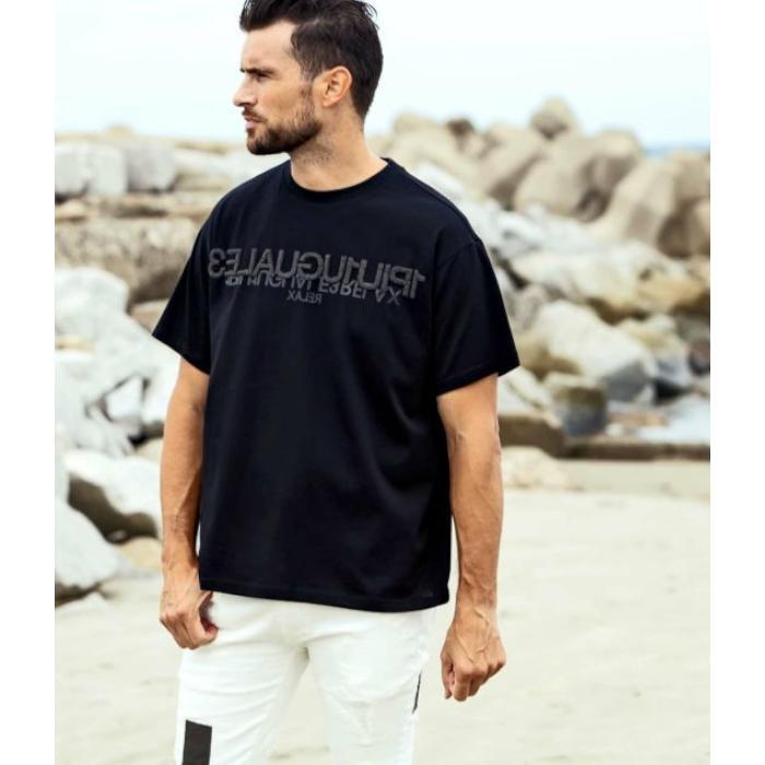 1PIU1UGUALE3 RELAX シルケットワイドTシャツ メンズ 半袖 男性 1PIU1UGUALE3 RELAX ウノピゥウノウグァーレトレ リラックス