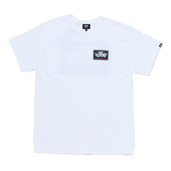 VANS (バンズ) M VANS NEON TUBE OTW S/STEE ショートスリーブ ホワイト 121H1010500