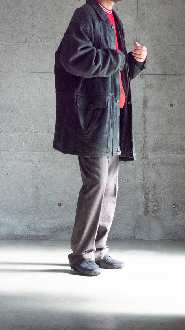 "SL" 1990s Nubuck hunting jakcet