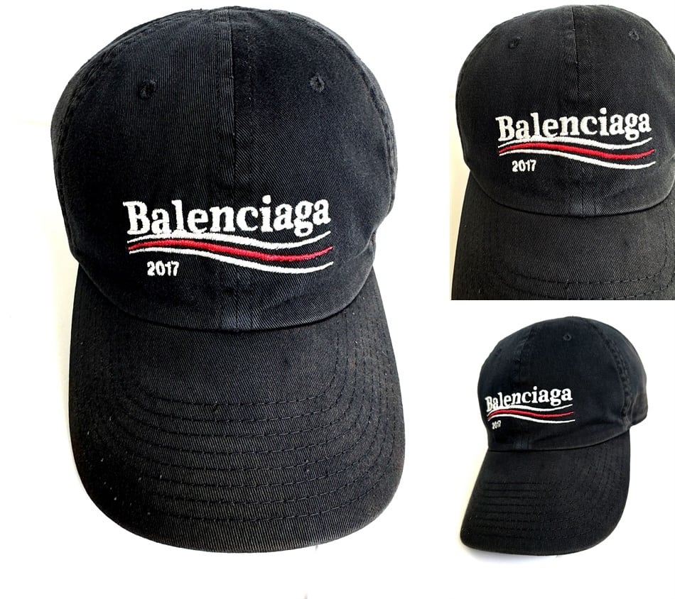 BALENCIAGA バレンシアガ 100周年記念 キャンペーン ロゴ キャップ