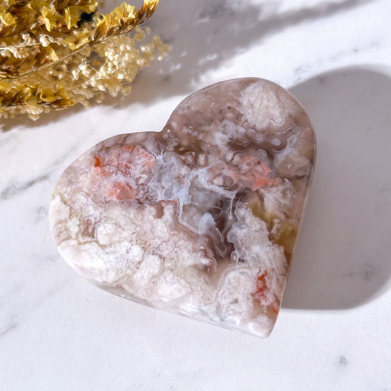 フラワーアゲート ハート