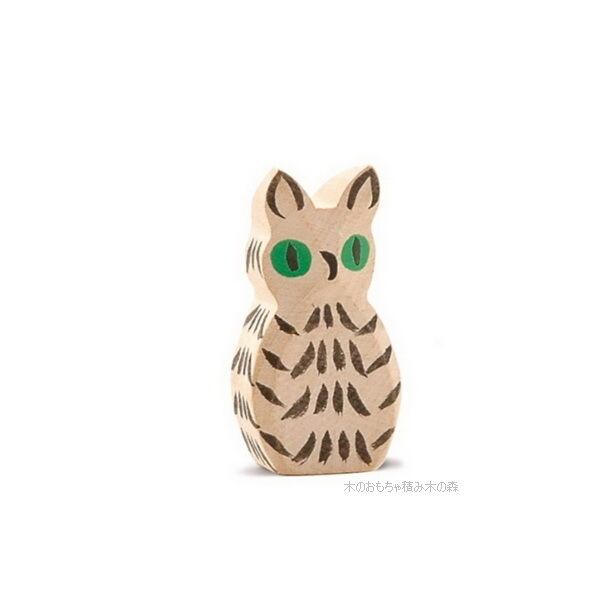オストハイマー 白ふくろう Owl white 動物 ミニチュア 木製 Ostheimer