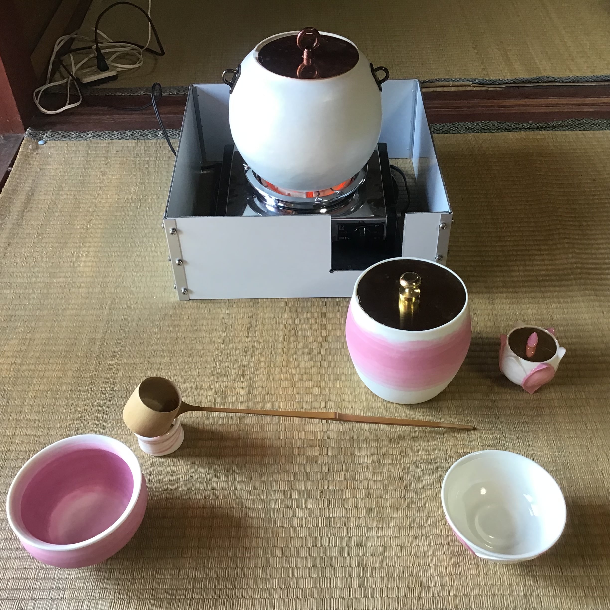 NADESHIKO Tea Caddy 棗 桐箱付 | 陶芸家 田中哲也 Tetsuya