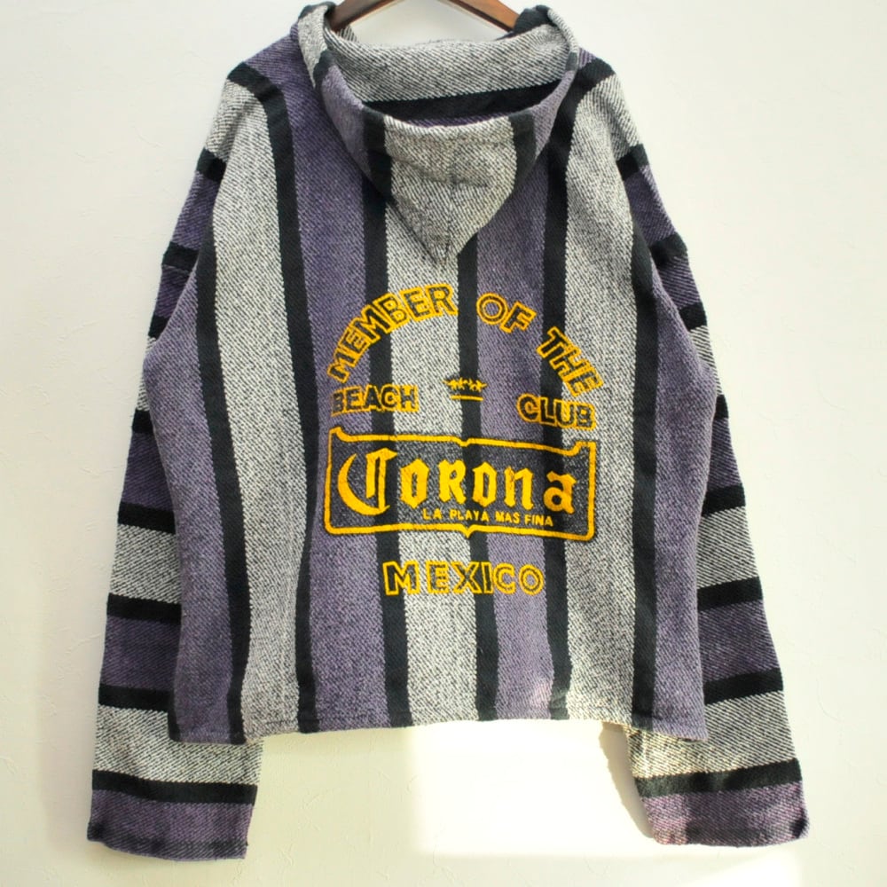 made in mexico CORONA BEACH CLUB Mexican hoodie{メキシコ製 コロナ