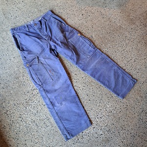 "boro" フランス製 モールスキン カーゴワークパンツ used [208103]