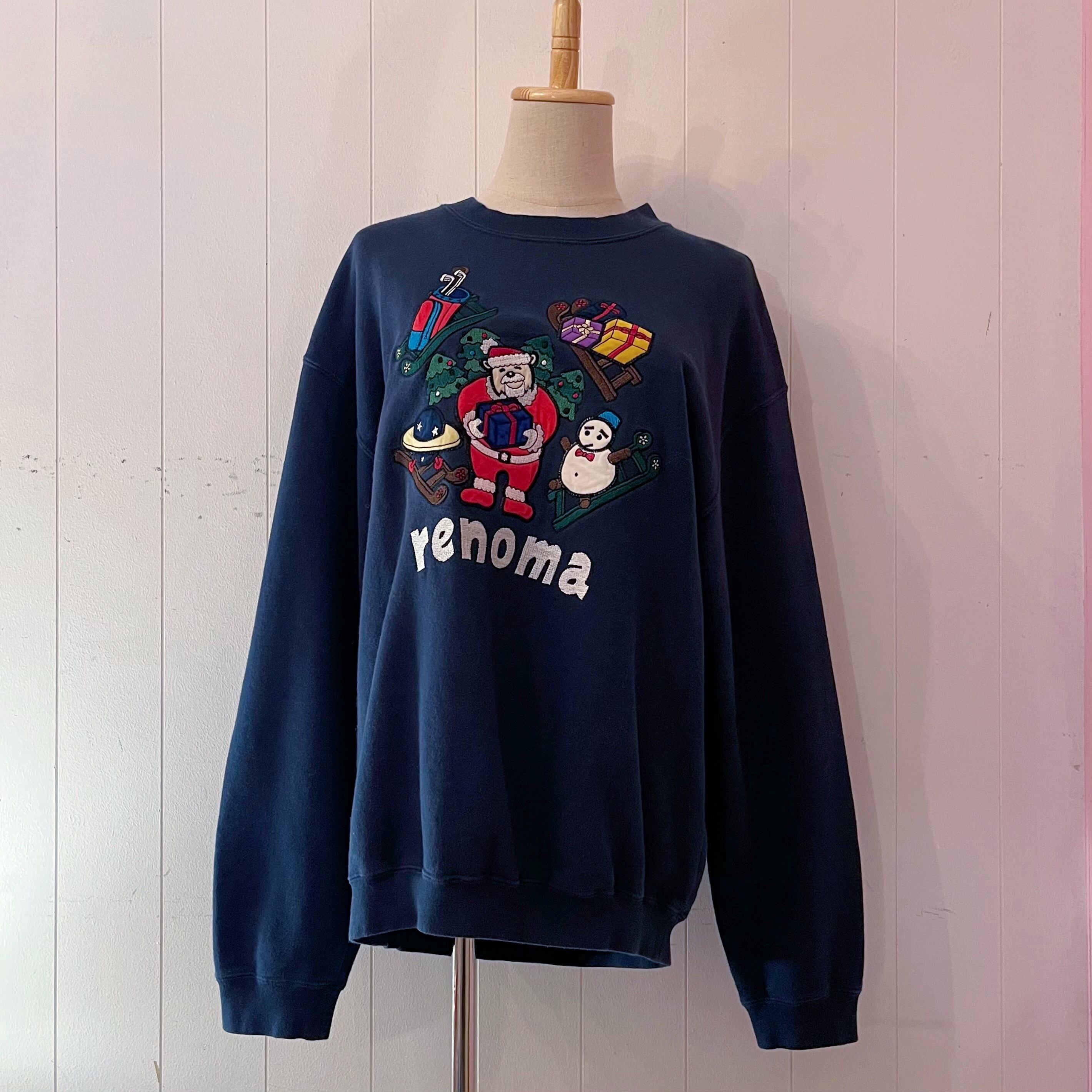 remoma / christmas embroidery sweat