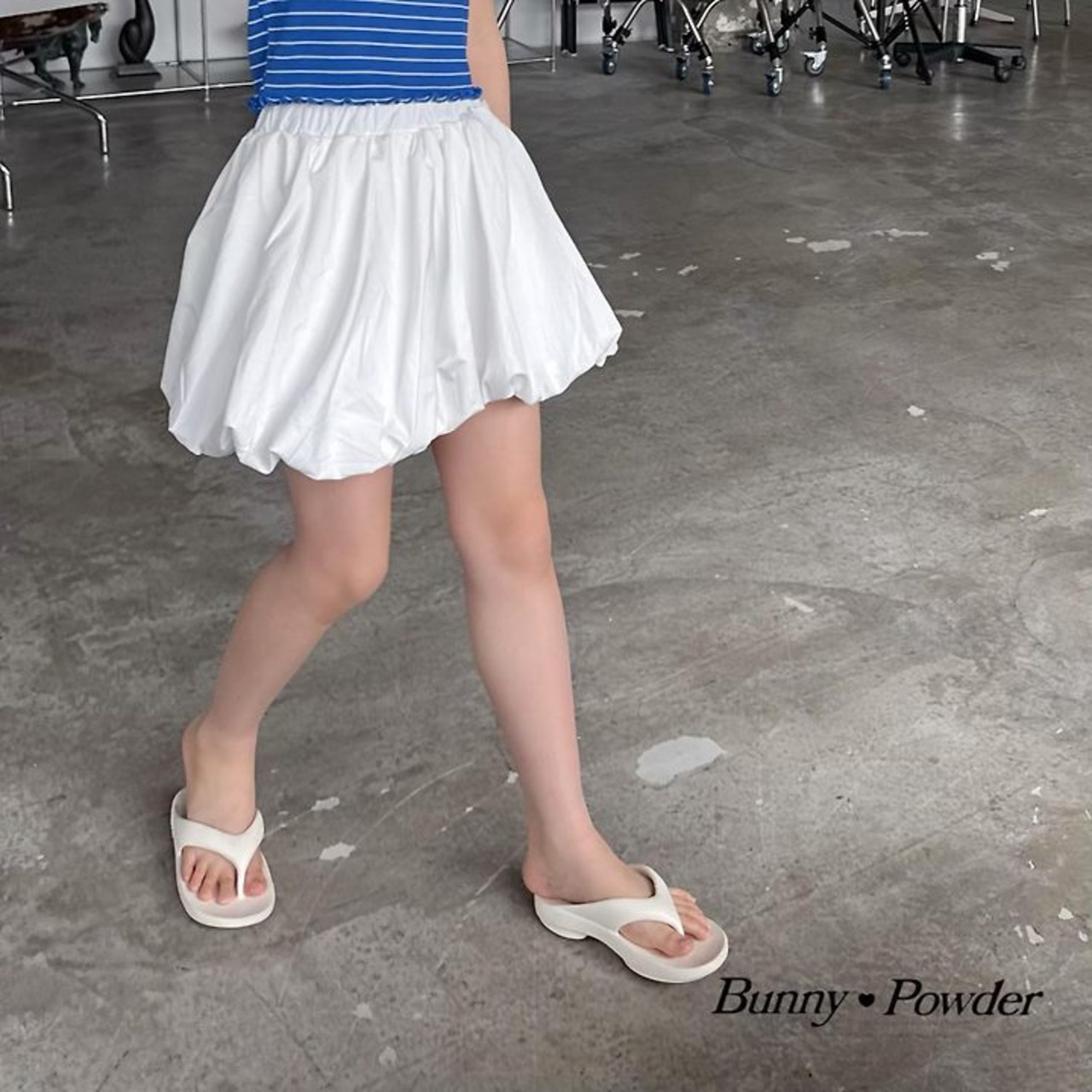 [Bunny Powder] Planning) B Balloon Skirt (2XL/3XL/4XL) / [버니파우더] 기획)B벌룬스커트 (2XL/3XL/4XL)