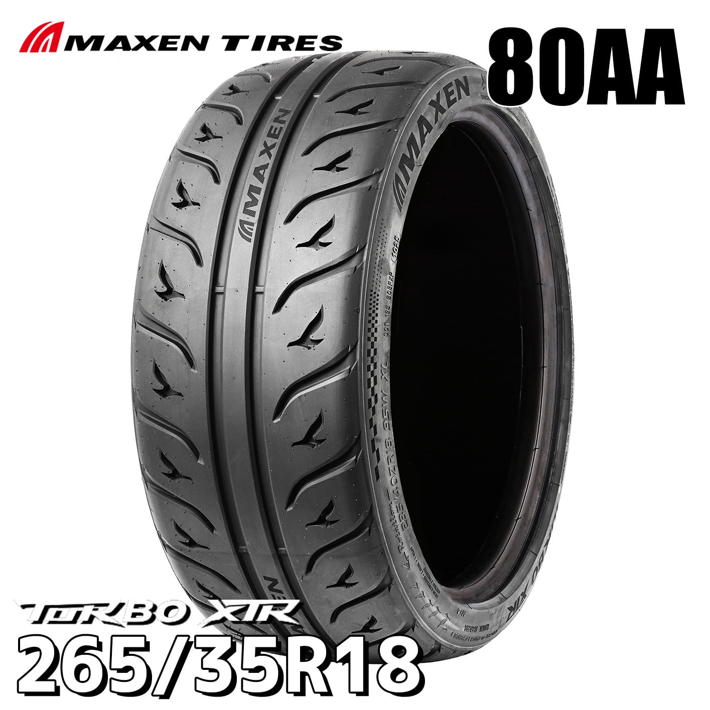 265/35R18 200AA-XTR ドリフト専用 MAXEN マクセン TURBO XTR 18インチ