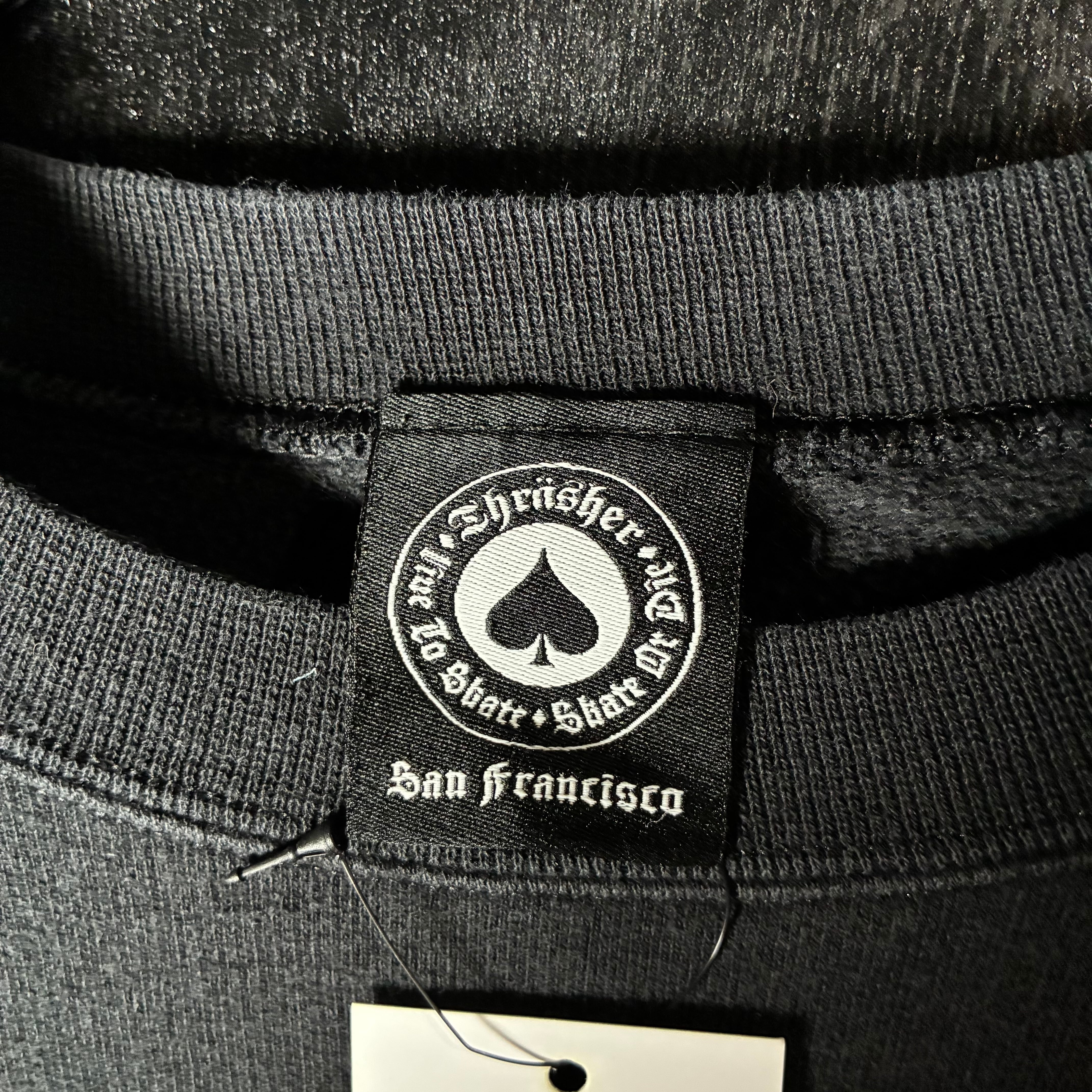 THRASHER × ゴジラ スウェットシャツ ブラック サイズS THRASHER