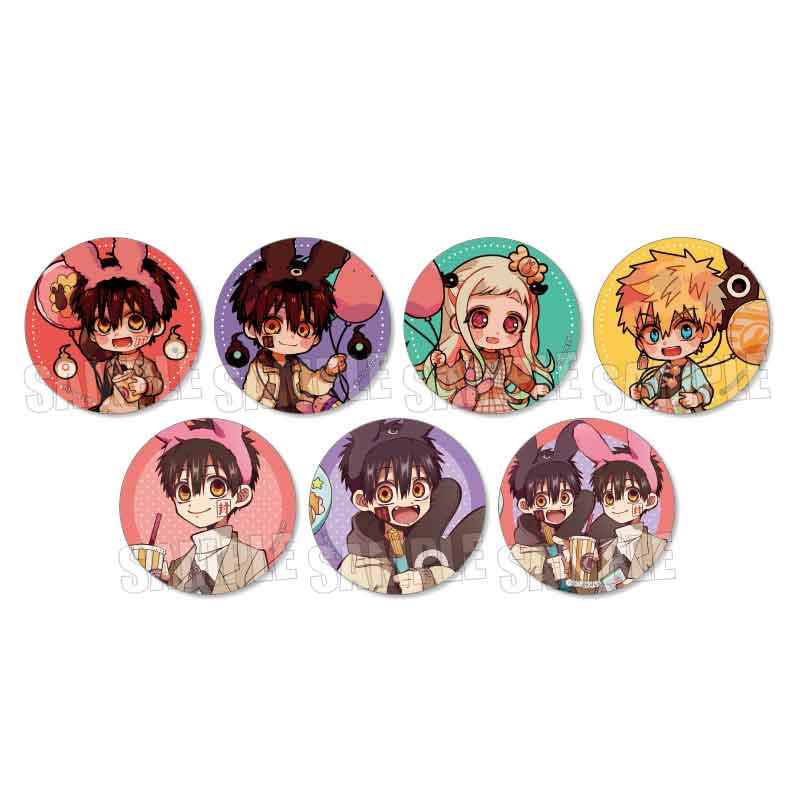 地縛少年花子くん トレーディング缶バッジ もっけぱーく BOX 全7種