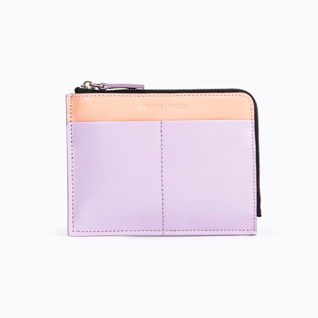 PIERRE HARDY　WALLET　MAUVE-PEACH