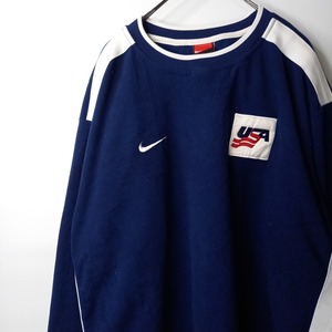 NIKE × NHL　ナイキ　フリース　トレーナー　プルオーバー　USA　裏起毛