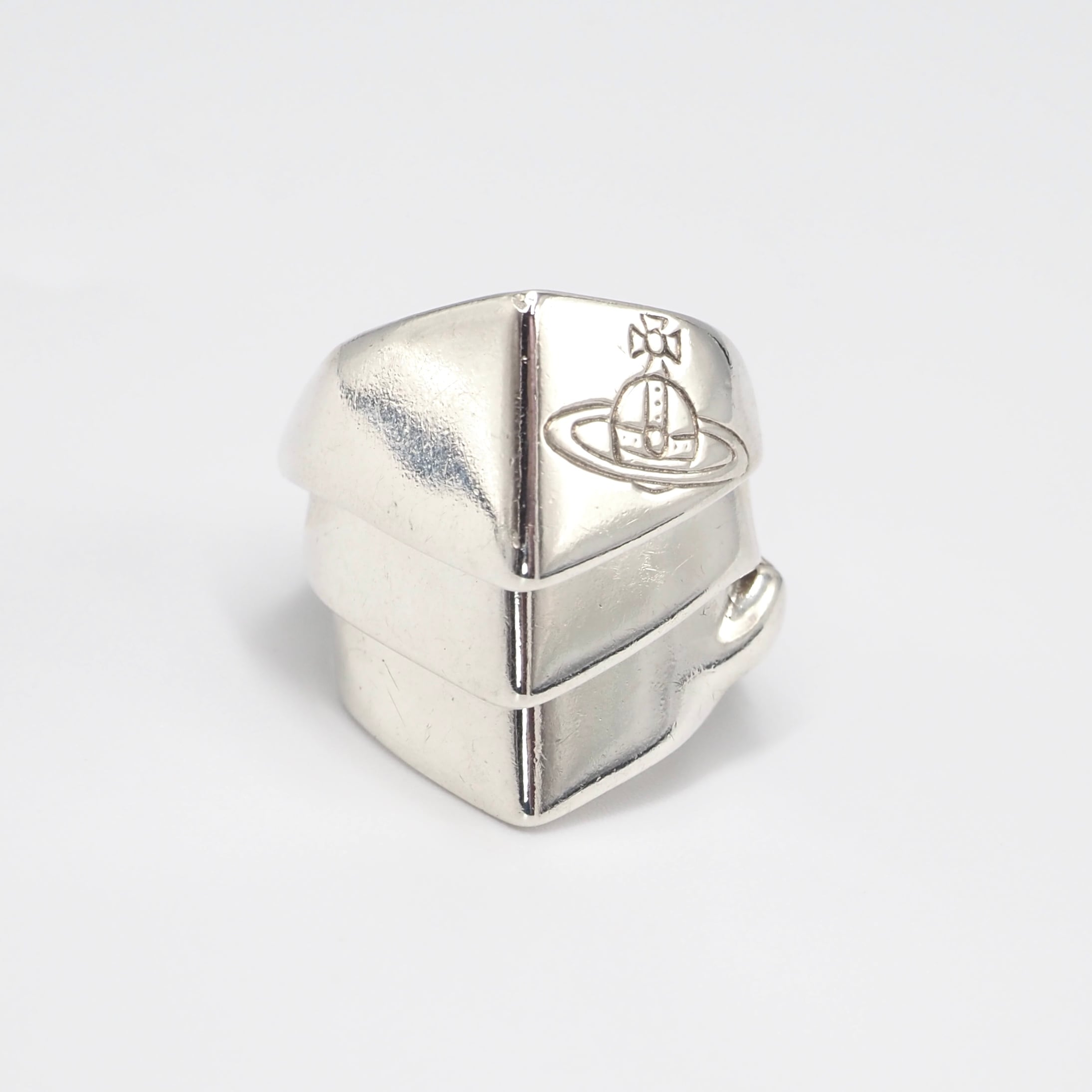 12/11掲載 【現行品】Vivienne Westwood 約13号 ナックルダスターリング シルバー925 ヴィヴィアンウェストウッド