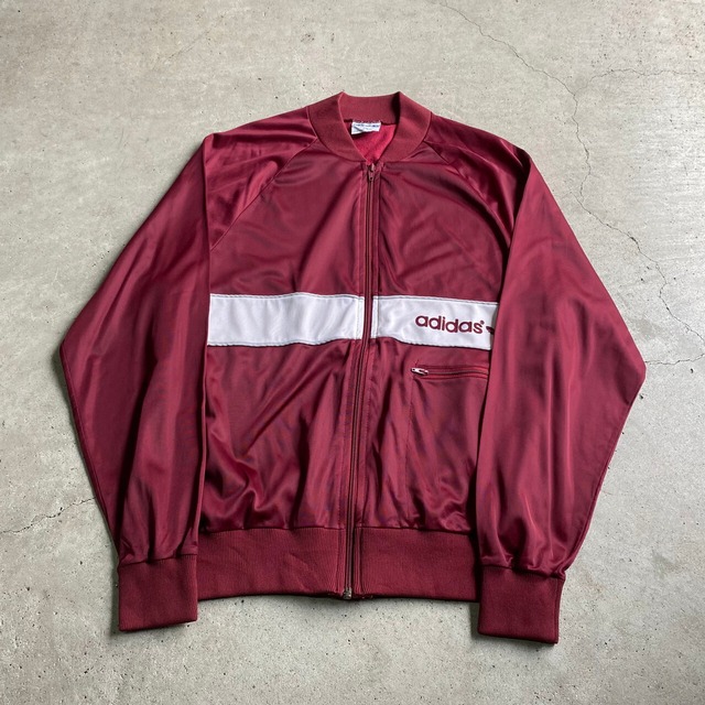 70〜80年代 USA製 adidas アディダス ATPタイプ 片ポケ トレフォイル 