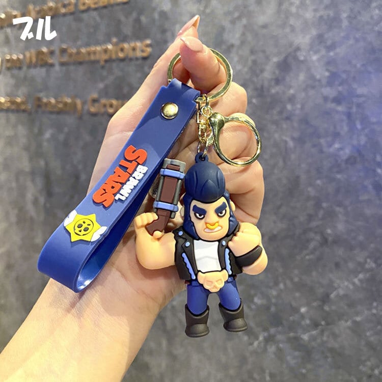 Brawl Stars ブロスタ キーホルダー キャラクター全7種 ラバー