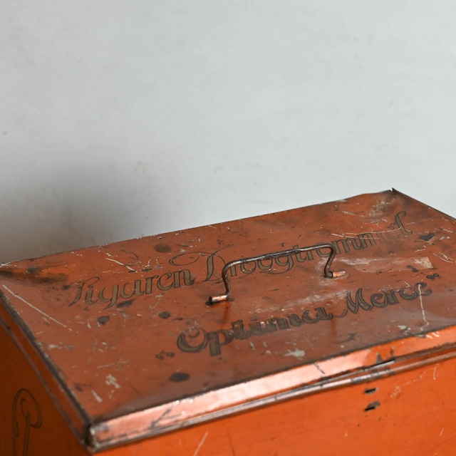 Tin Box / ティン ボックス〈箱・収納・ブリキ缶・アンティーク・ヴィンテージ 〉112612