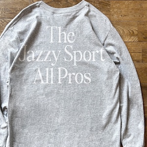 〈残り1点〉J.S. The Jazzy Sport All Pros ロングスリーブ Tシャツ／グレー