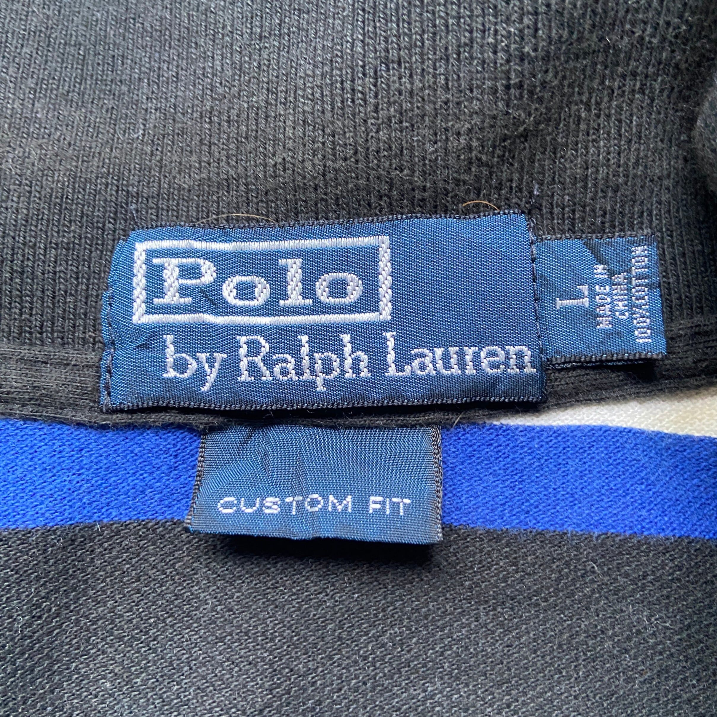 Polo by Ralph Lauren オールドラルフローレン ボーダー柄 鹿の子 
