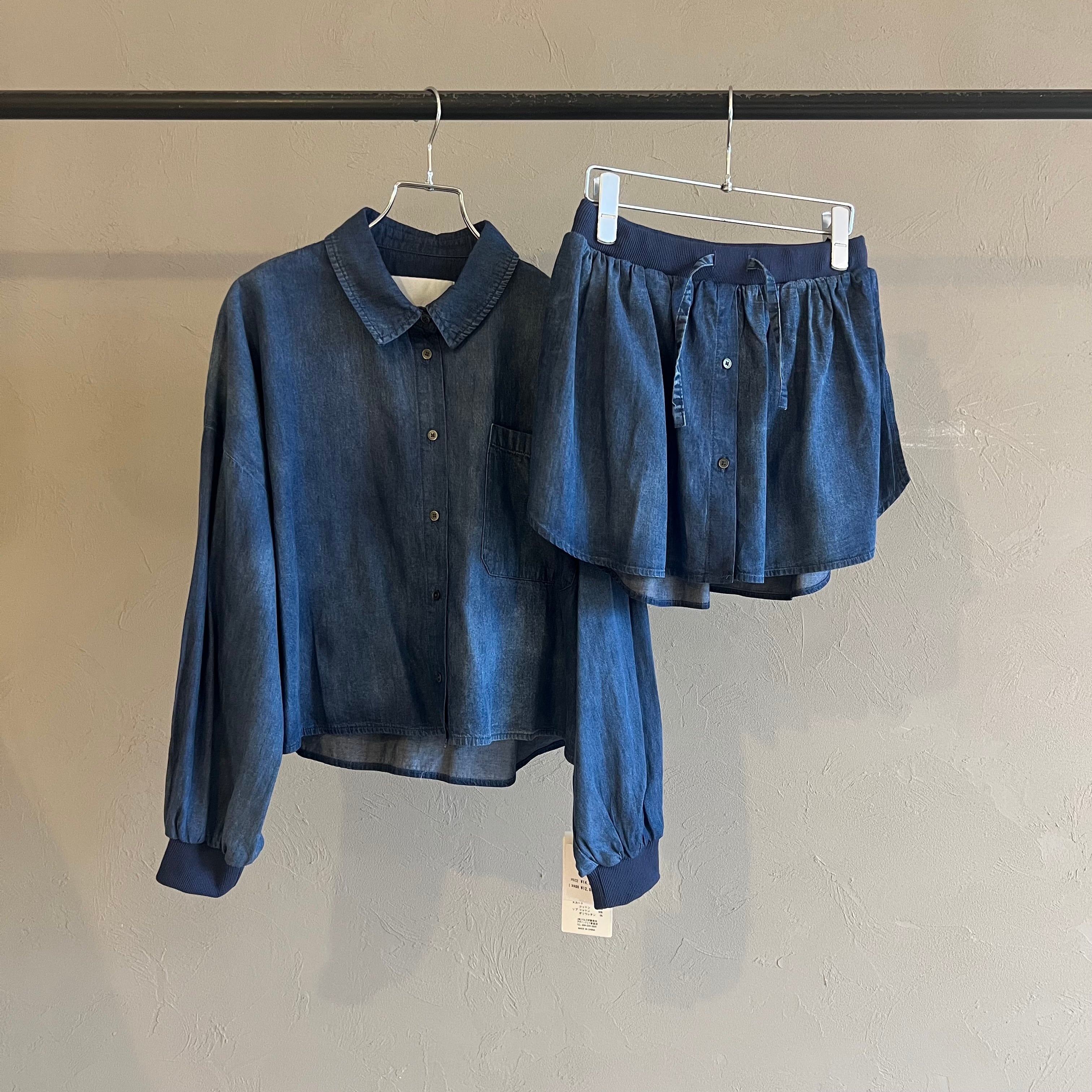 2wayレイヤードデニムシャツ | valance 福井｜レディース セレクト