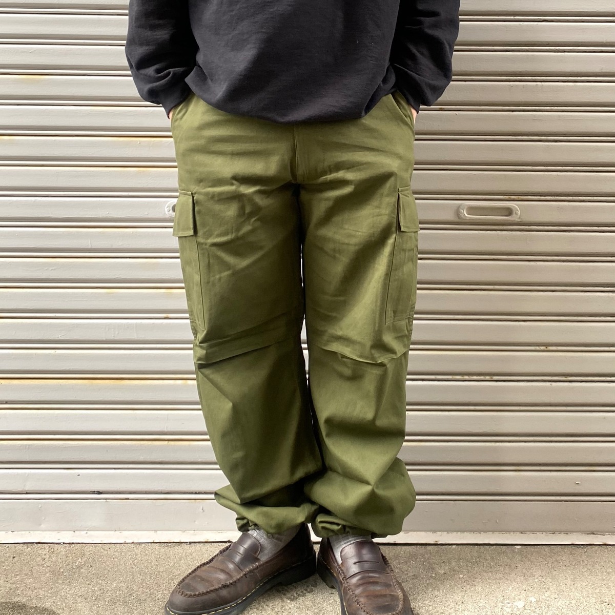 HOUSTON / 10055 TWILL BDU PANTS / OLIVE | feels