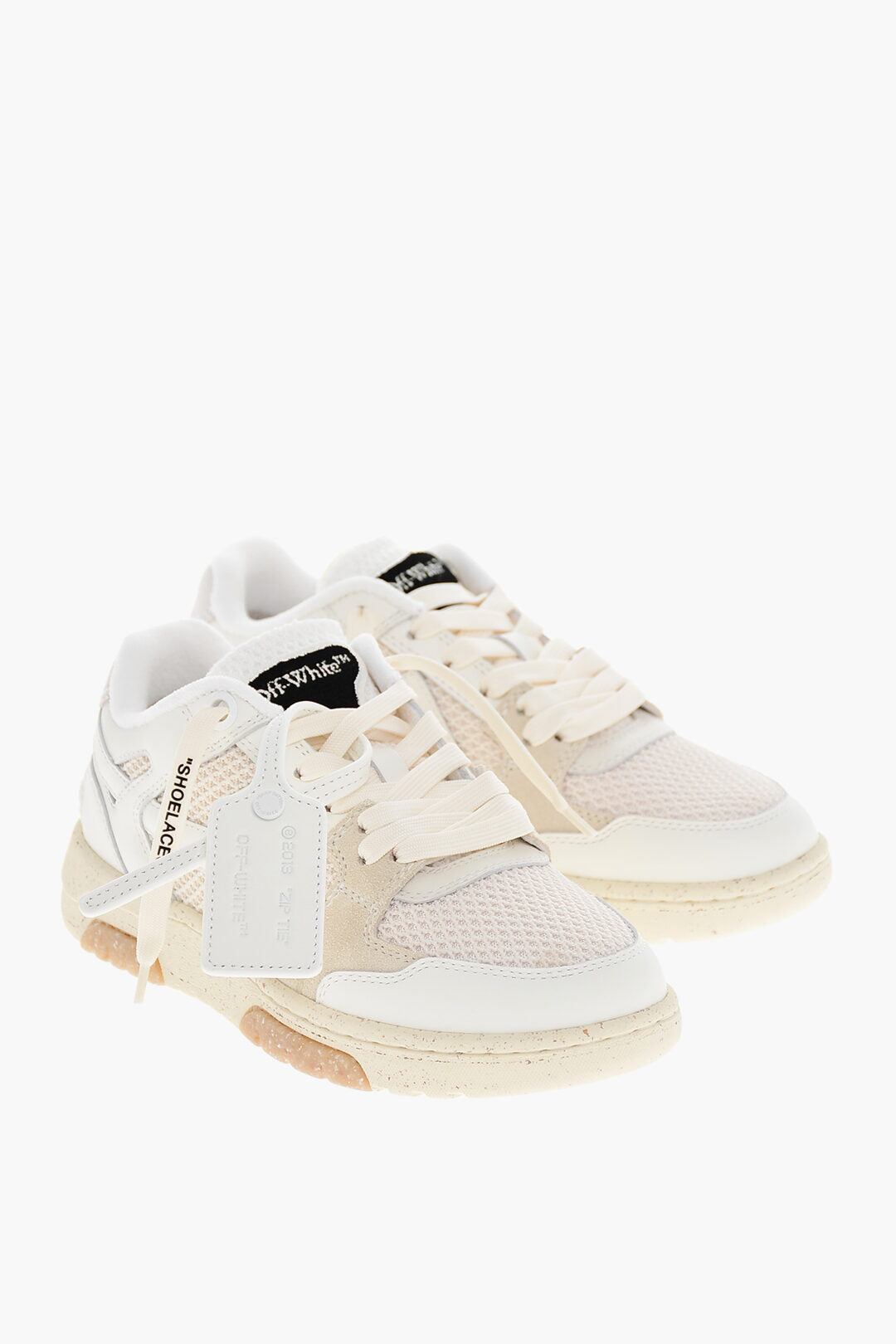 OFF-WHITE オフホワイト スニーカー レザー・キャンバス・ラバー