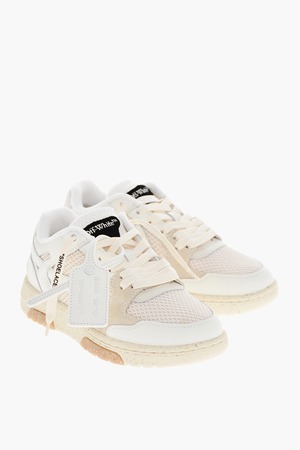OFF-WHITE オフホワイト スニーカー レザー・キャンバス・ラバー