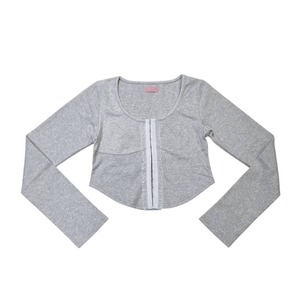 再入荷♡レースホックテープマーブルトップス