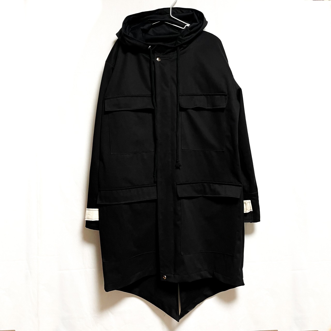 UNFINISHEDモッズコートモノトーン