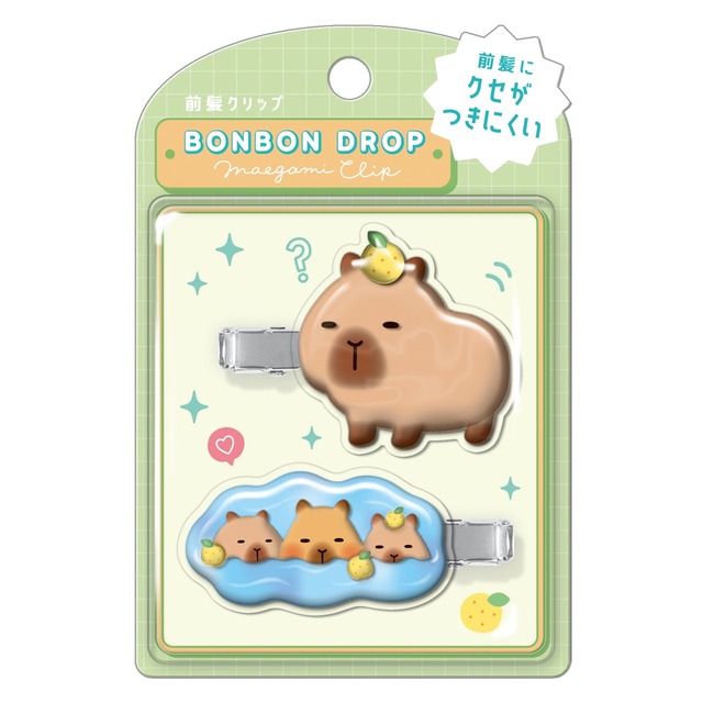 16017ボンボンドロップマエガミクリップカピバラ(5304988)