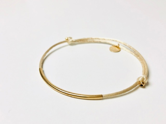 ＊11・12月限定＊ KNOT Bracelet / Champagne Gold ［国内送料無料］