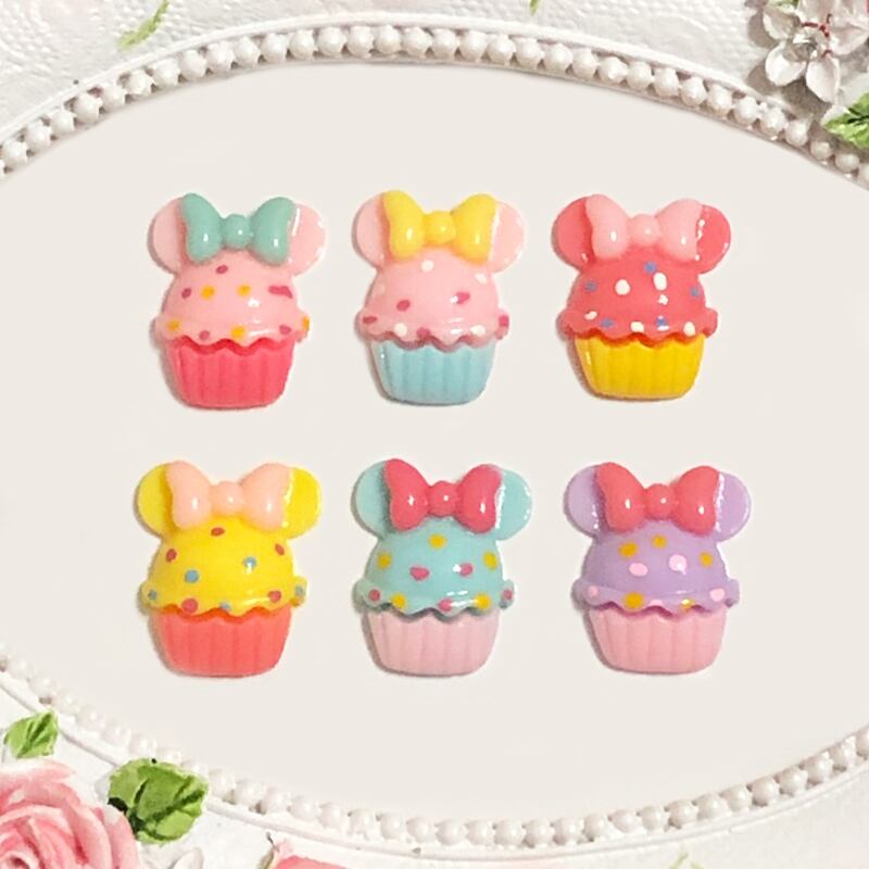 3Dネイルパーツ カップケーキ 2023年秋冬】カップケーキのネイル