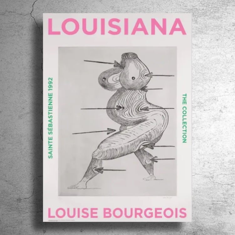 Louise Bourgeois  ルイーズブルジョワ　ポスター