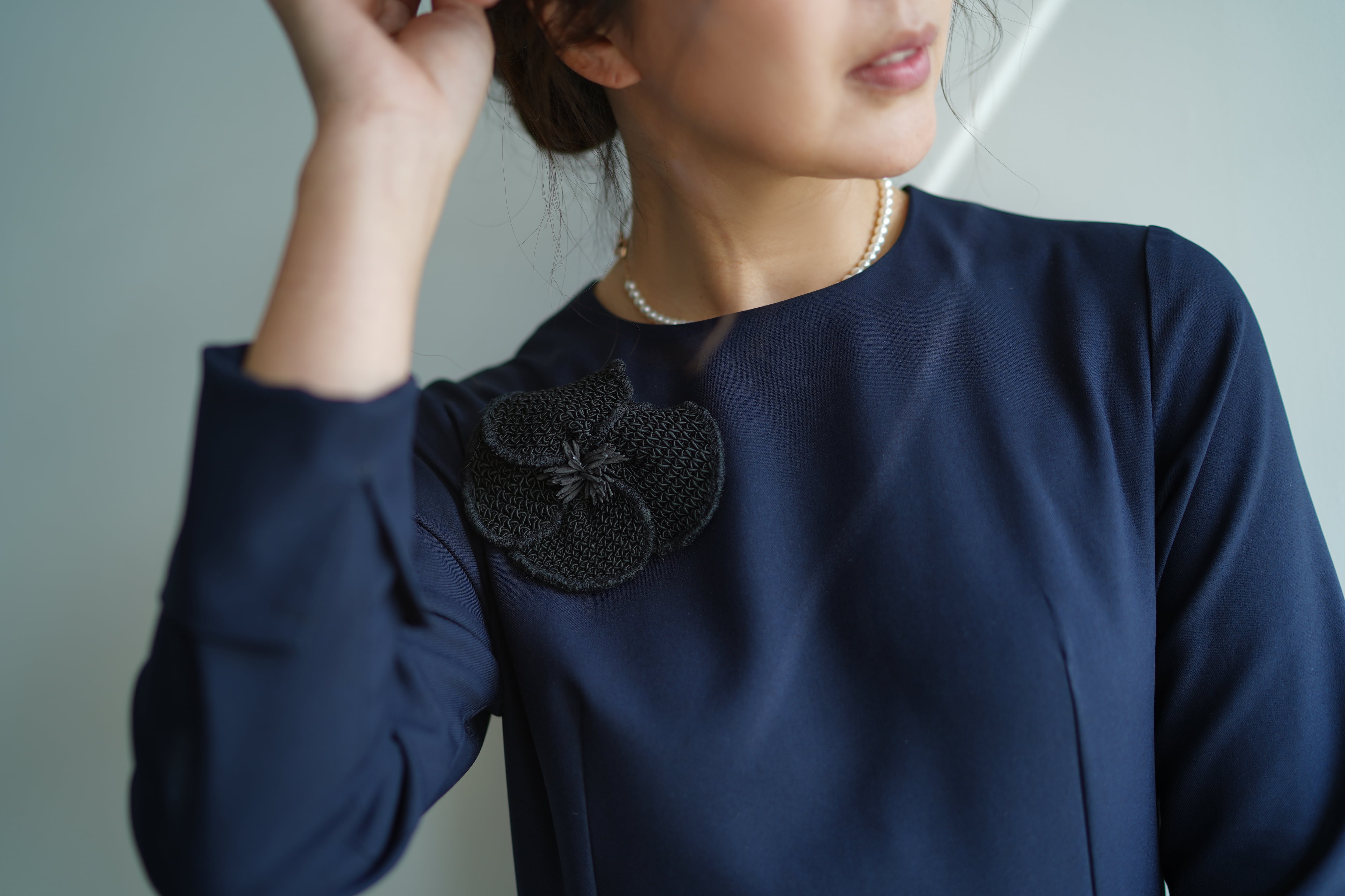 EVERYDAY DRESS mature ネイビー | THE9SHOP