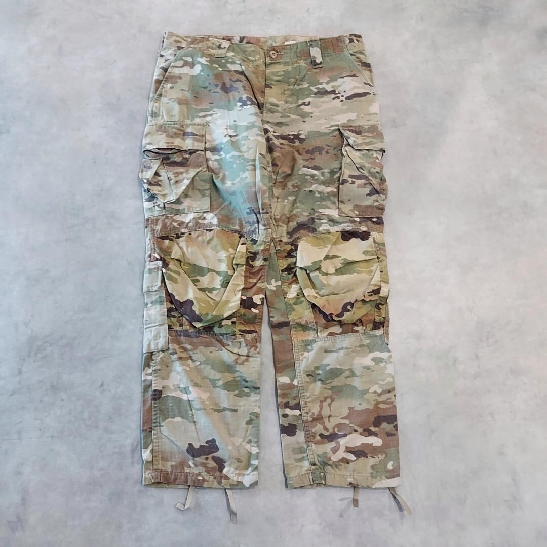 アメリカ軍 コンバット カーゴパンツ W38 US ARMY カモ柄 16735
