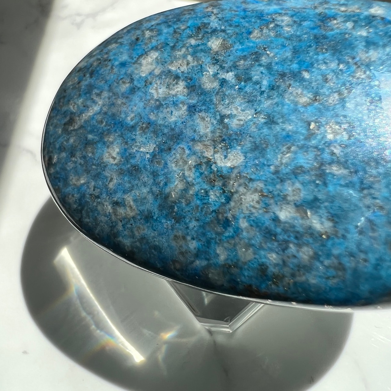 ラピスラズリ＊パーム＊天然石＊天然石インテリア＊置き物＊P13