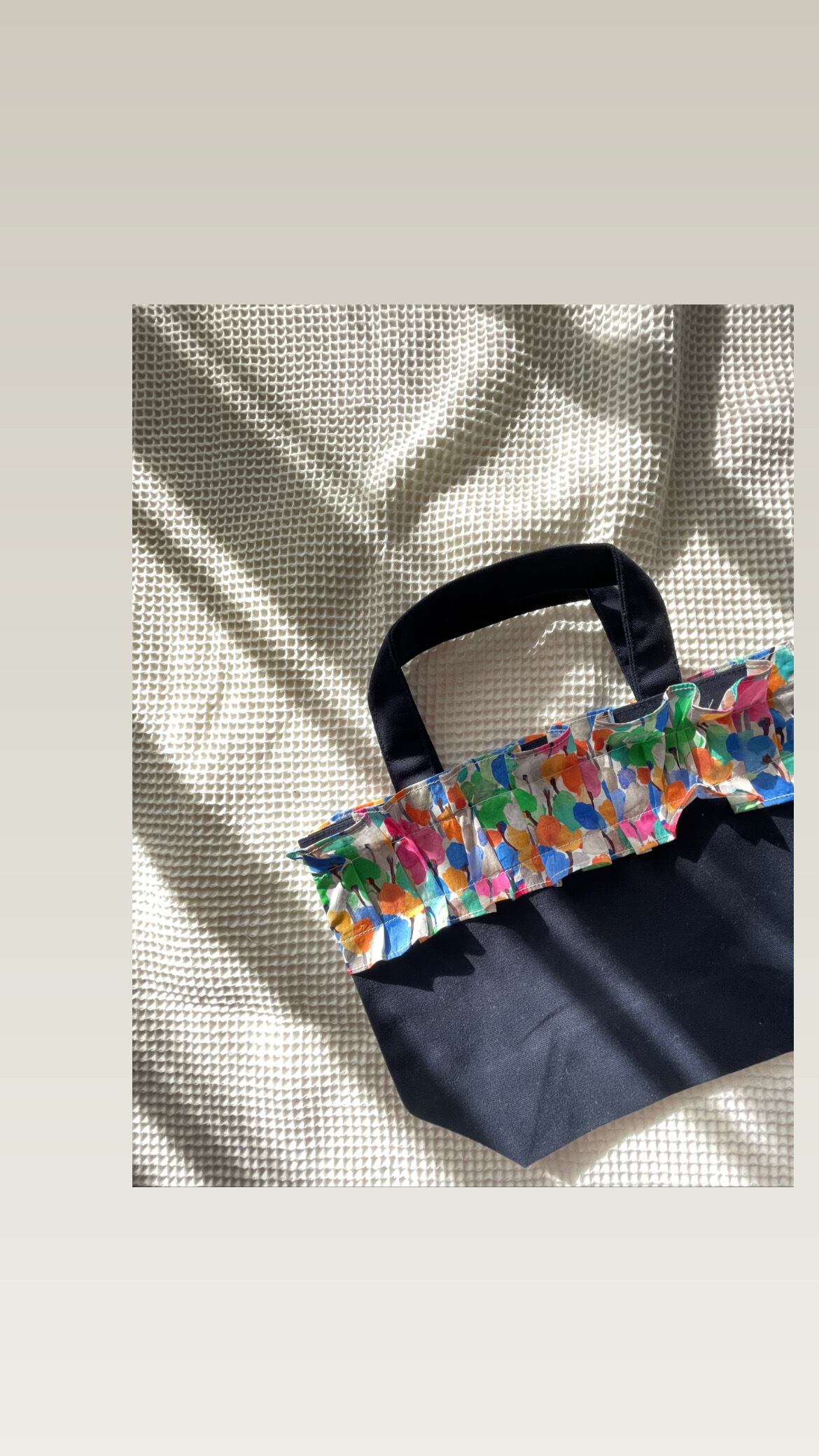 リバティフリル トートバッグ人気柄 再販 | SKY