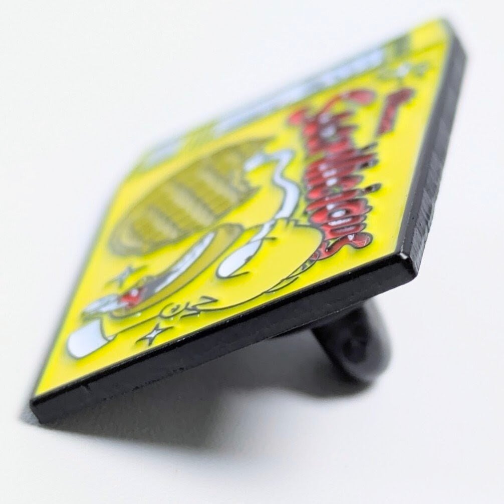 ♧送料無料！ ★ピンズ PINS★ピンバッジ 【The Simpsons（ザ シンプソンズ）ホーマー 】『 Mmm... Sacrilicious 』ワッフル〚アメリカン雑貨 アメトイ〛