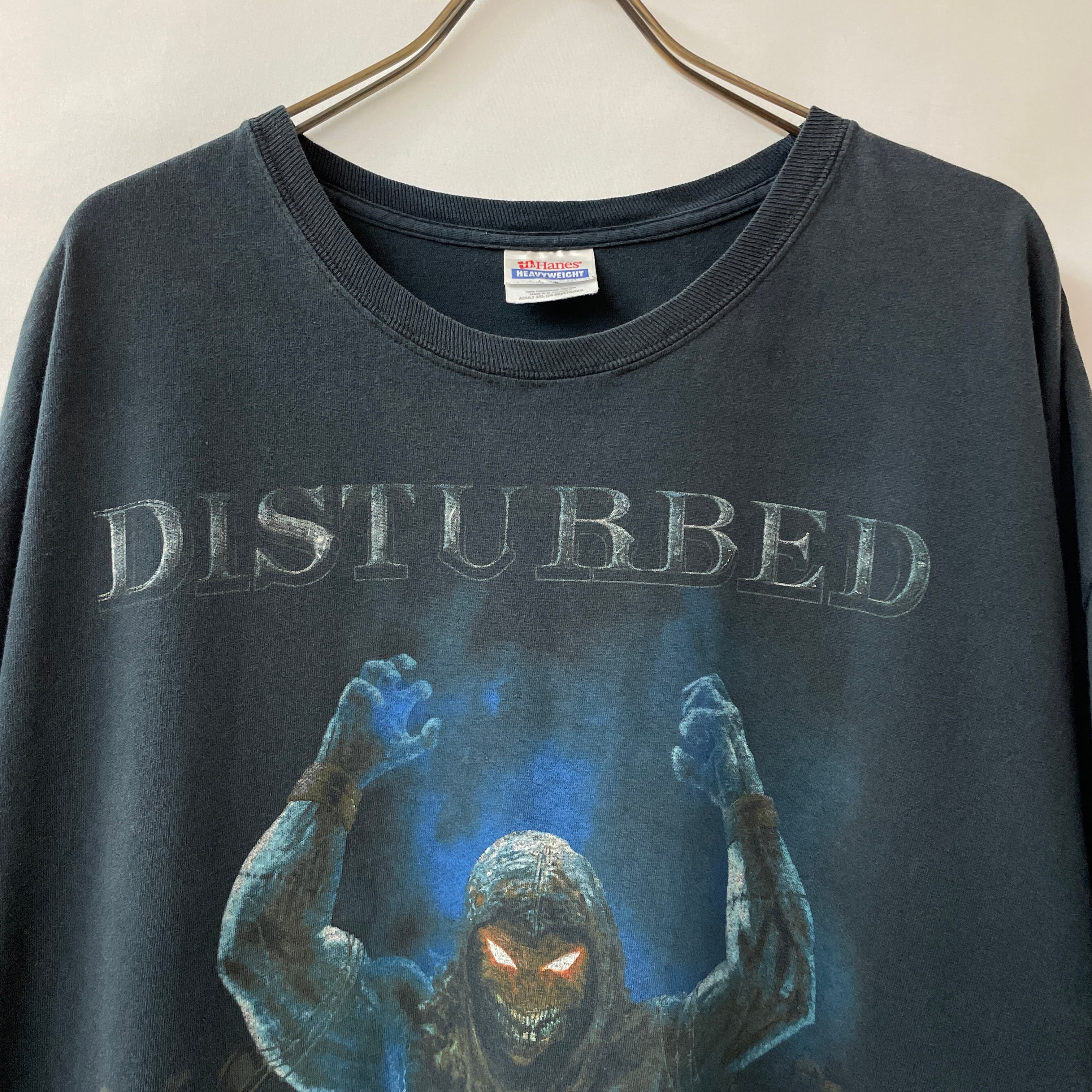 00s DISTURBED ディスターブド バントTシャツ 3XLサイズ | no pain no